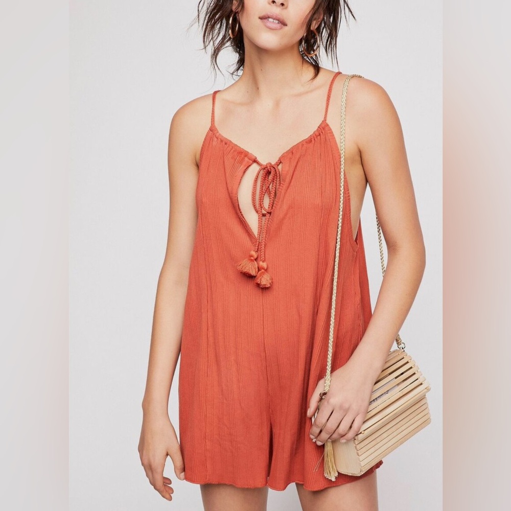 Free People ribbed one piece Big Sur play suit